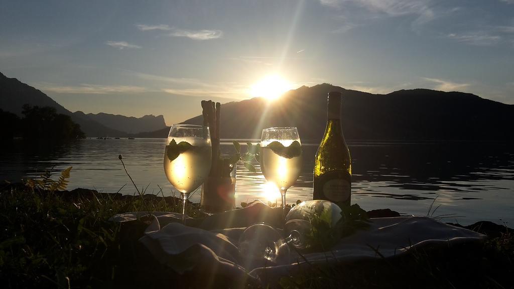 Gaestehaus Riki Oberschmid Steinbach am Attersee Esterno foto